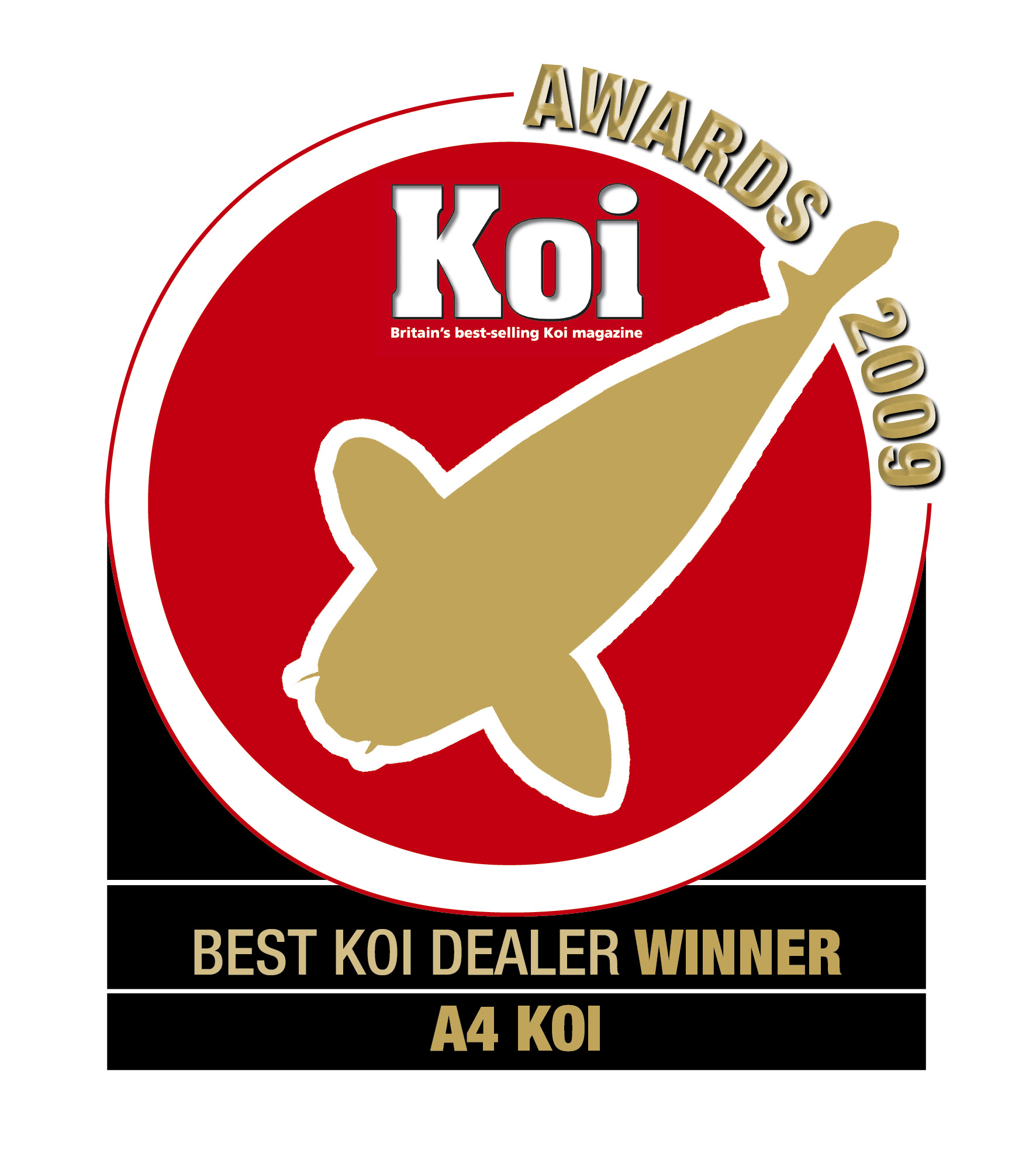 BEST KOI DEALER 2009